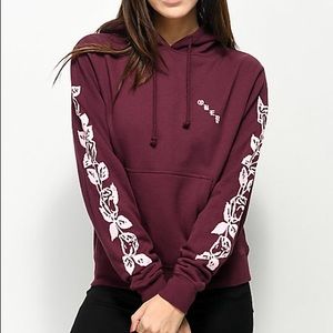 Obey Burgundy Hoodie